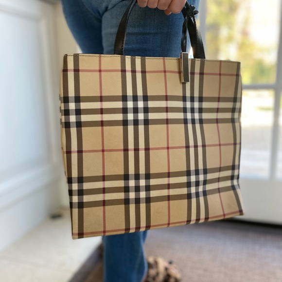 Authentic Burberry bag - tote - Picture 2 of 7